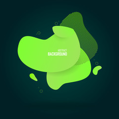 Liquid fluid color abstract shapes, abstract design background. Abstract vector gradient elements for logo, banner, post