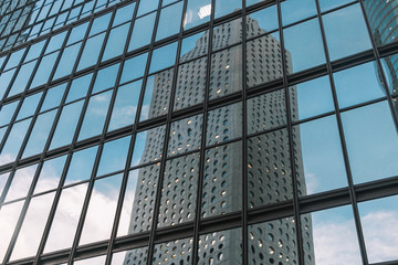 Fototapeta premium Hong Kong high rise building and finance center