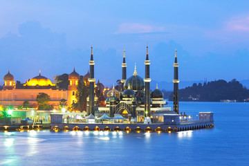 Masjid Kristal in Kuala Terrengganu, Malaysia