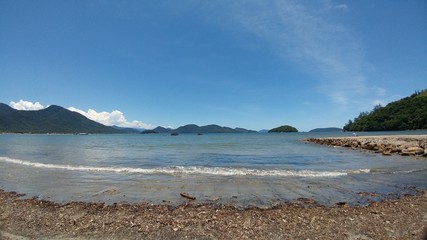 beach and sea