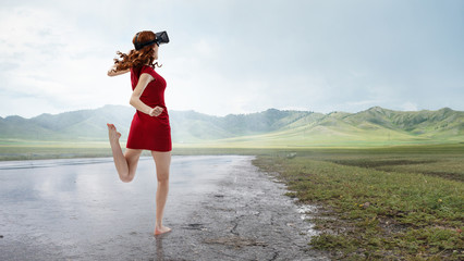 Try another reality. Mixed media