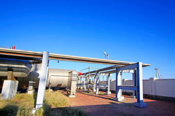 Oil storage and transportation facilities in an oilfield