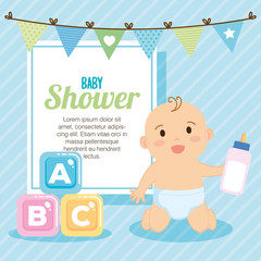 little baby shower card