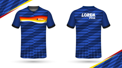 Football shirt template