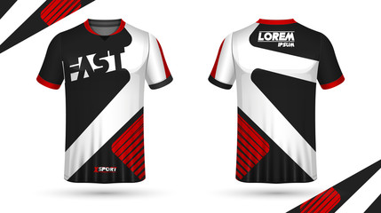 Football shirt template