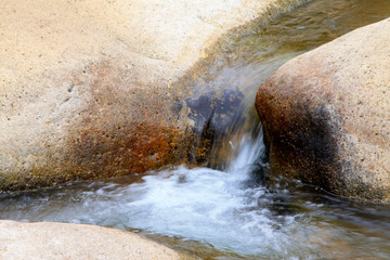 rocks and streams