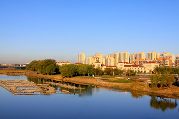 Urban landscape in China