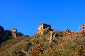 Great Wall of China architectural scenery