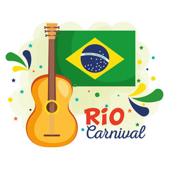 rio carnival brazilian card