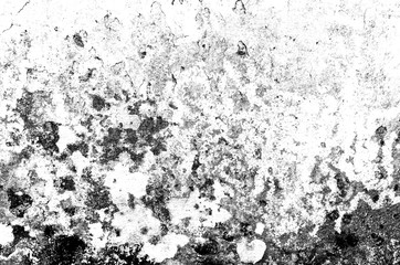 Texture black and white abstract grunge style. Vintage abstract texture of old surface. Pattern and texture of cracks, scratches and chip.