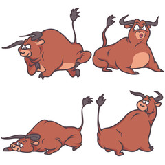 bull cartoon collection