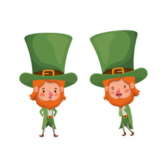 leprechauns standing avatar character