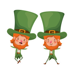 leprechauns standing avatar character