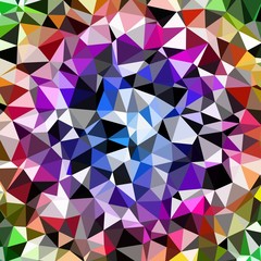 Obraz premium Abstract background multicolored geometric poligonal