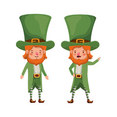 leprechauns standing avatar character