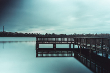 Obraz premium bridge on lake