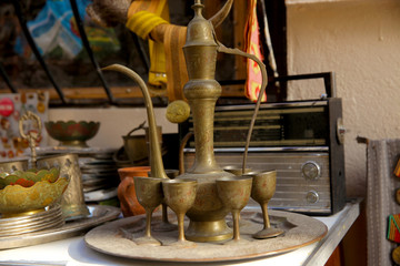 Antique and souvenir shop in Baku