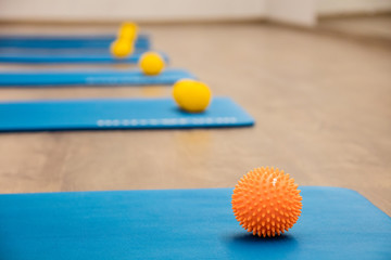 The gym for training Pilates