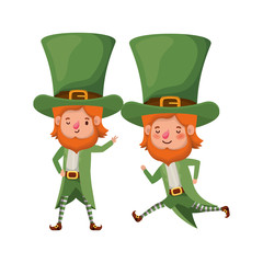 leprechauns standing avatar character