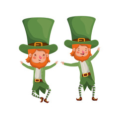 leprechauns standing avatar character