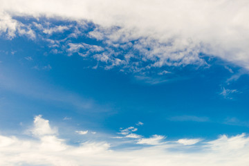 Fototapeta premium Blue sky with white cloud