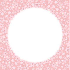 桜　背景　フレーム　素材