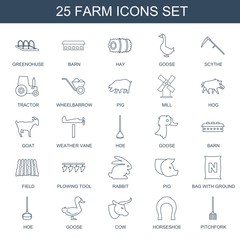 25 farm icons