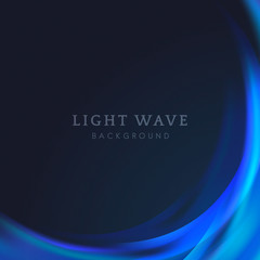 Light wave border background