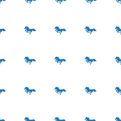 horse icon pattern seamless white background