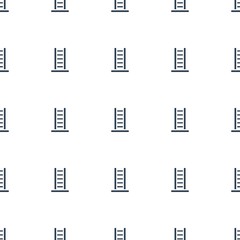 Obraz na płótnie Canvas ladder icon pattern seamless white background