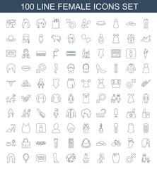 100 female icons