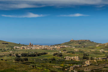 Fototapeta premium Victoria (also known as Rabat) is the capital of Gozo Island, in Malta