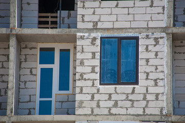 Six storey frame building