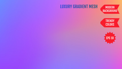Obraz premium Bright neon mesh gradient background. Smooth modern colors with light. Trendy concept for your graphic design, banner, poster, user interface or mobile app.