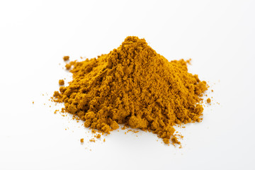 カレー粉のクローズアップ