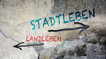 Schild 391 - Stadtleben