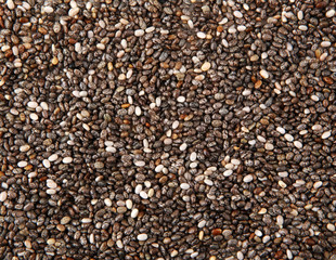 Close-Up Of Chia Seeds