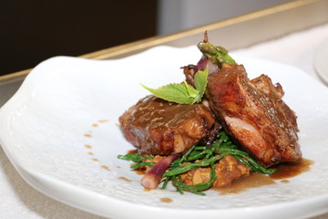 Assiette gastronomique