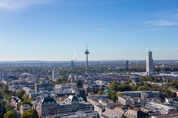 Naklejka premium City Cologne in the sunlight, Germany