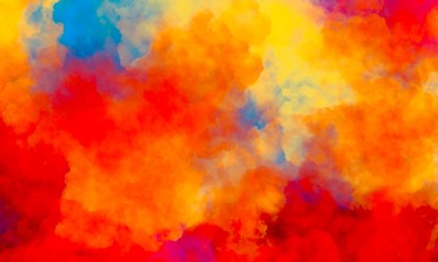 grunge colorful painting background with space for text