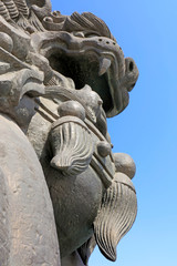 Fototapeta na wymiar Lion sculpture