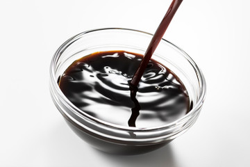 ウスターソース 注ぐ