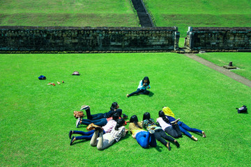 Obraz premium behind the scene from best photos