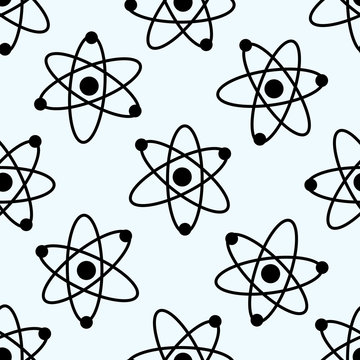 Science seamless pattern