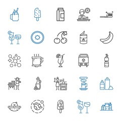 fresh icons set