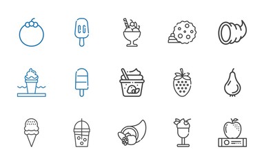 delicious icons set