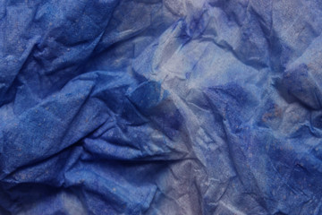 Amazing Blue Painted Background. Blurred Abstract Texture. Blue Color Background.