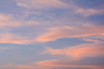 This is twilight sky or evening sky which is the time of sunset. It's pleasant to look at when relaxing in the evening