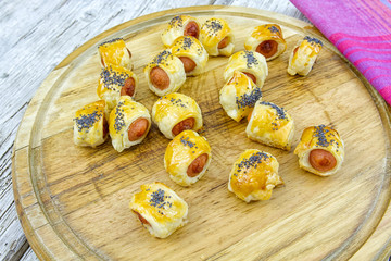 feuilletés saucisses