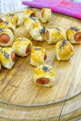 feuilletés saucisses